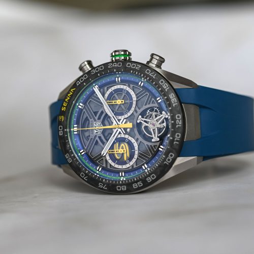 Il Nuovo Orologio Replica Svizzero TAG Heuer Carrera Chronograph Tourbillon x Senna